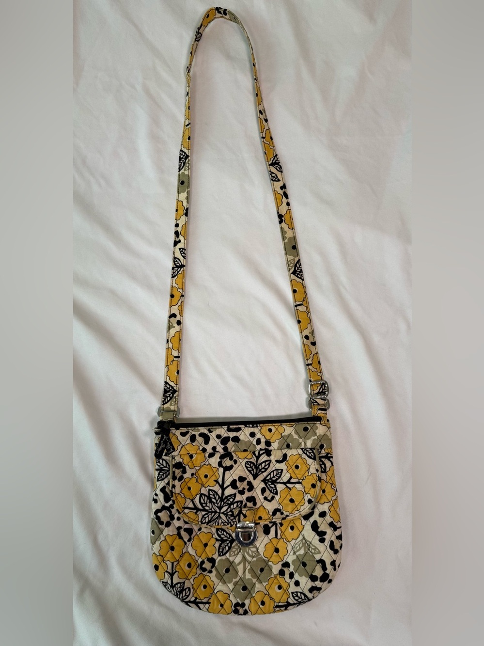 Vera Bradley, “Go Wild”, Quilted Crossbody Purse.